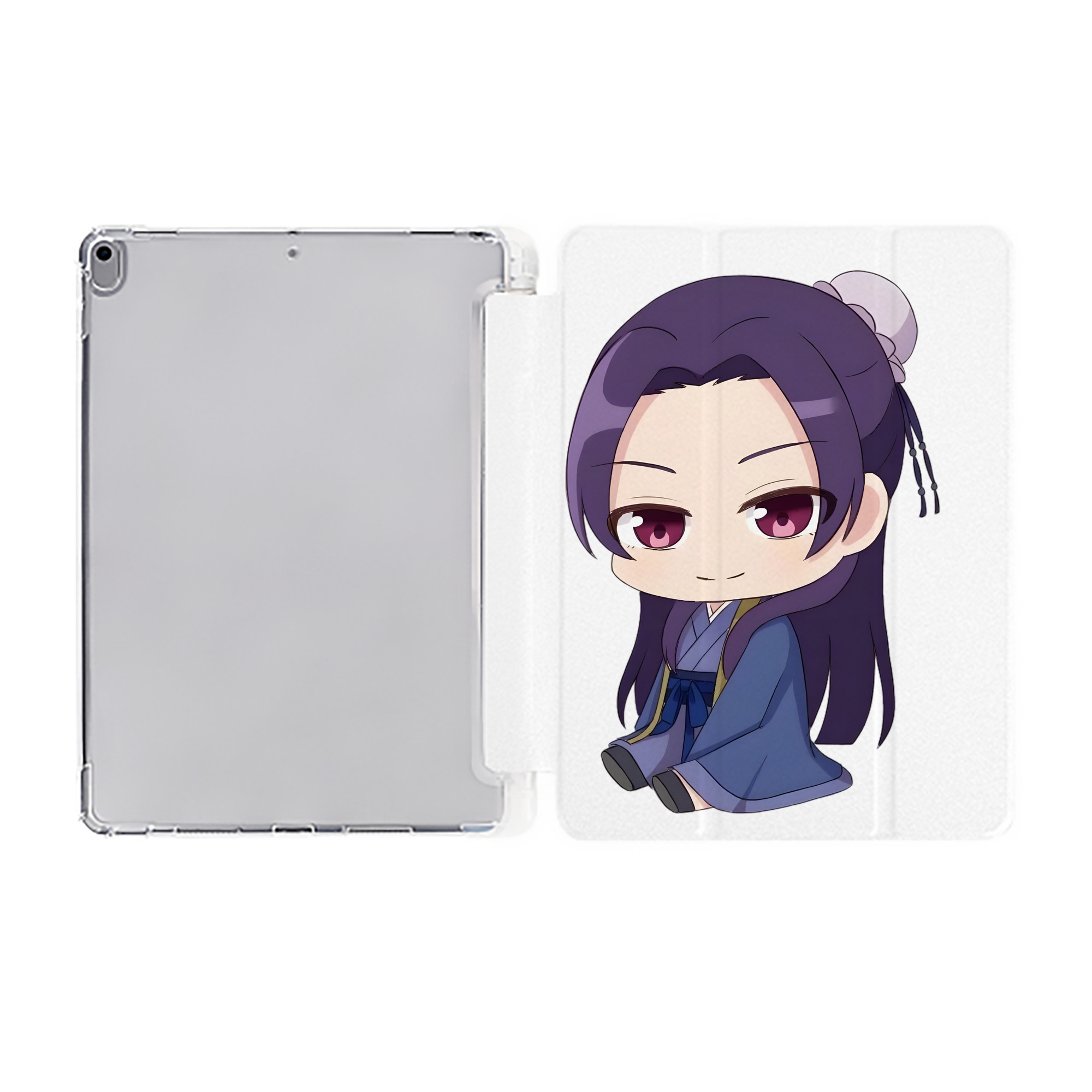 （画像用） 薬屋のひとりごと The Apothecary Diaries IPad ケース ペン収納付き 三つ折りスタンド PUレザー×シリコン 対応機種9.5/10.5/10.9インチ